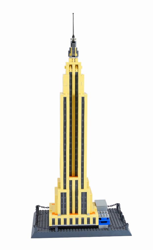 The Empire State building in New York