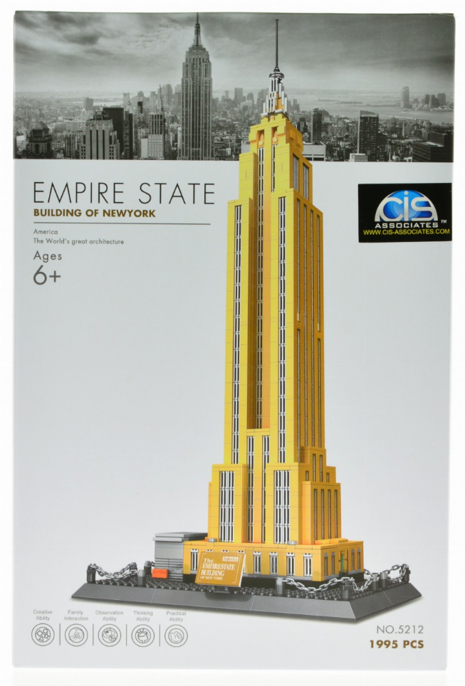 The Empire State building in New York