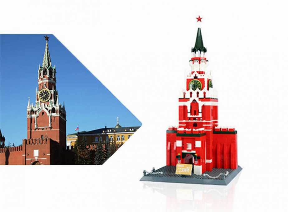 The Spasskaya Tower of Moscow Kremlin - Russia