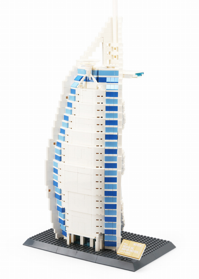 The Burjal Arab Hotel of Dubai