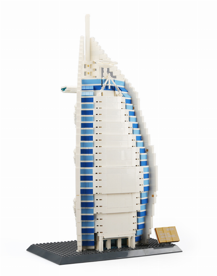 The Burjal Arab Hotel of Dubai