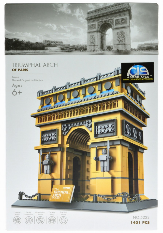 The Triumphal arch of Paris
