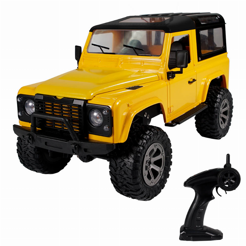 2.4 GHz 1:12 scale land rover with tracks and wheels