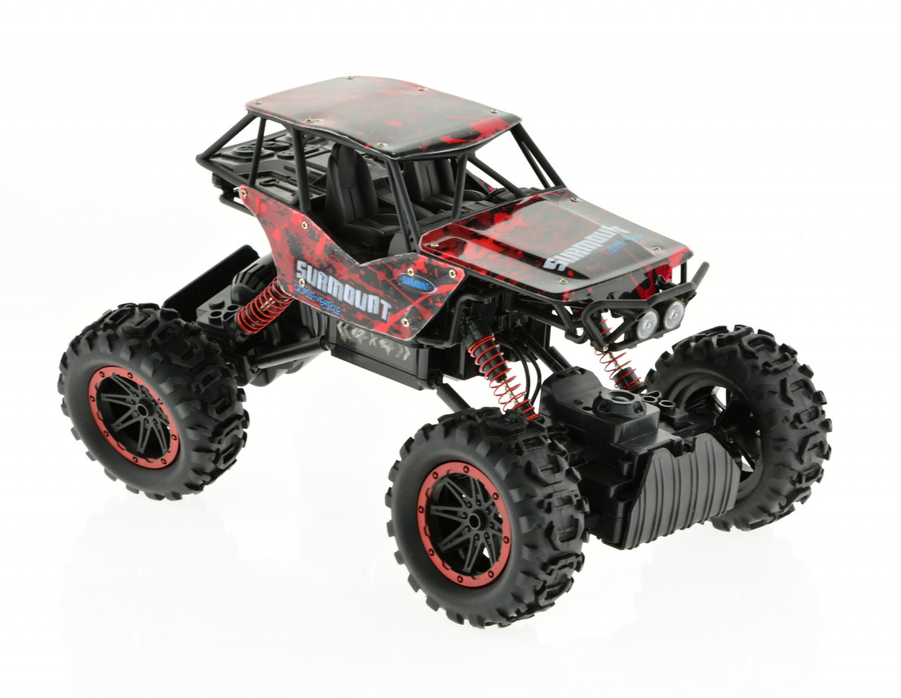 2.4 GHz scale 1:12 jeep with wheels