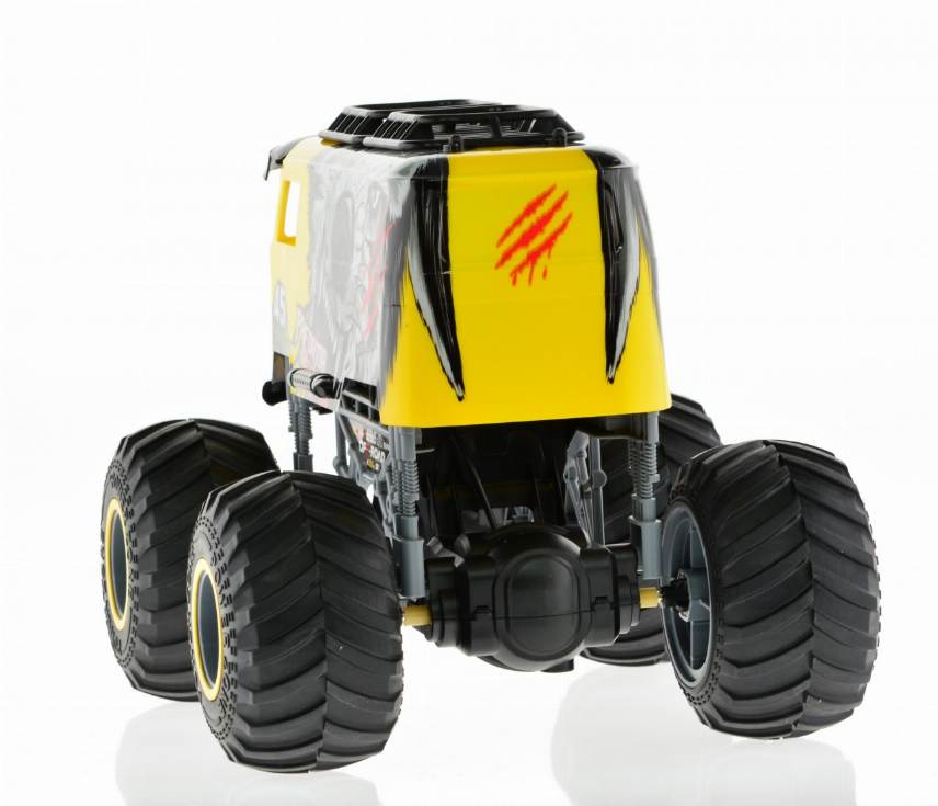 1:16 big wheel toy truck with VW bus body 2.4 GHz