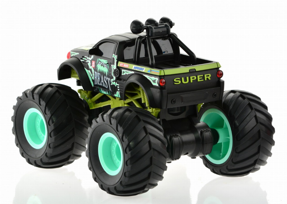 1:18 Big Wheel Racing Truck with Lights & Sounds