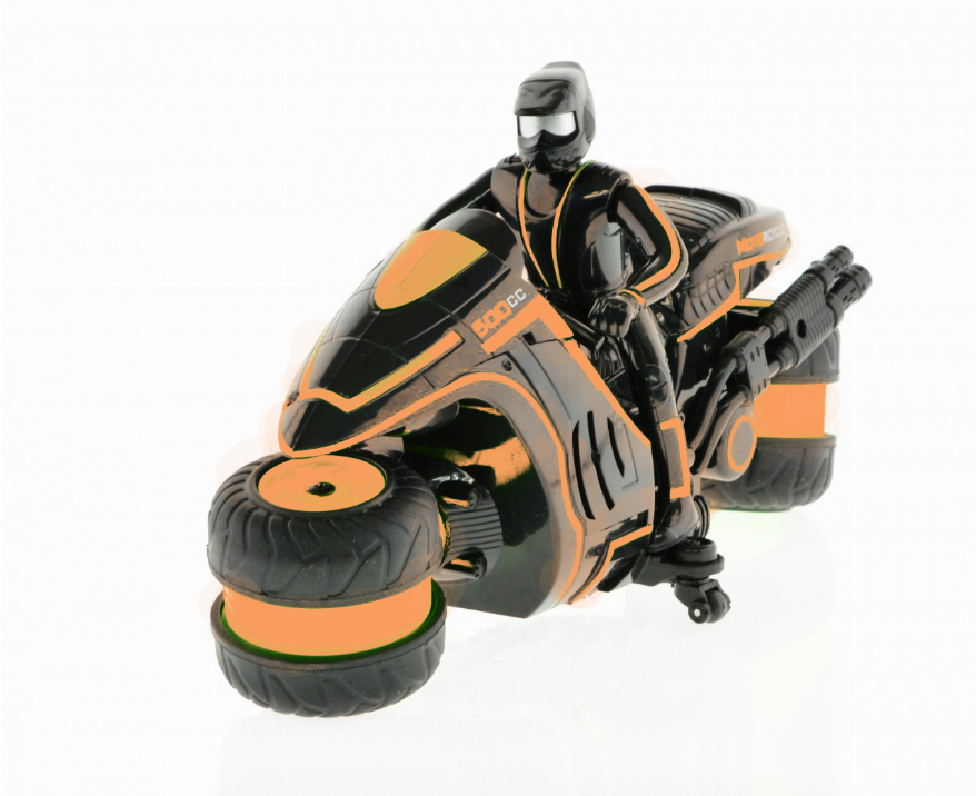 1:10 scale stunt motorcycle