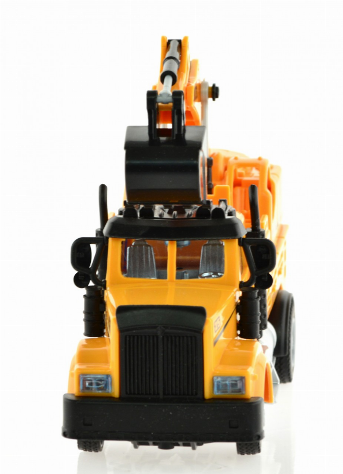 2.4G 1:64 scale RC Engineering Excavator Truck with lights and sound
