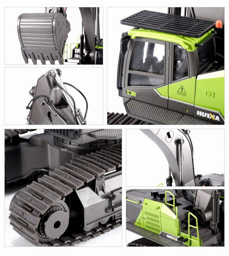 Excavator With Metal Bucket