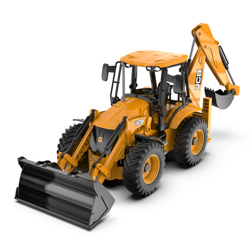 1:20 Tractor With Backhoe