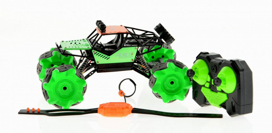 1:18 scale truck with "funny" spinning wheels