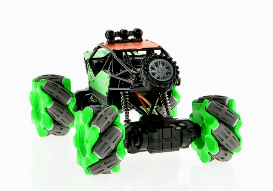 1:18 scale truck with "funny" spinning wheels