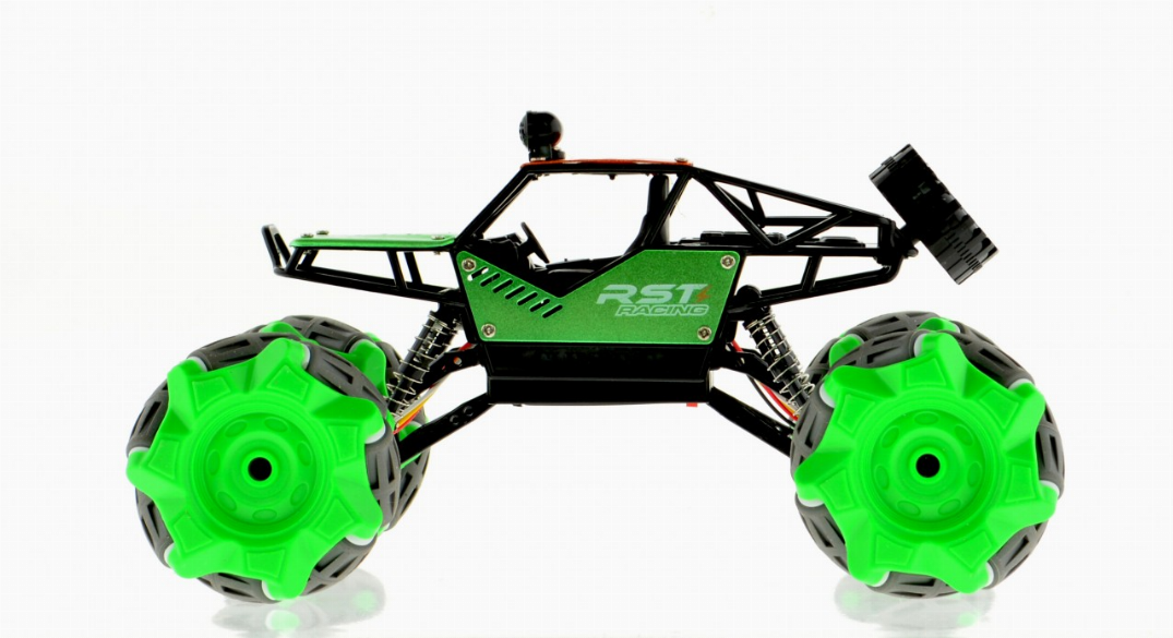 1:18 scale truck with "funny" spinning wheels