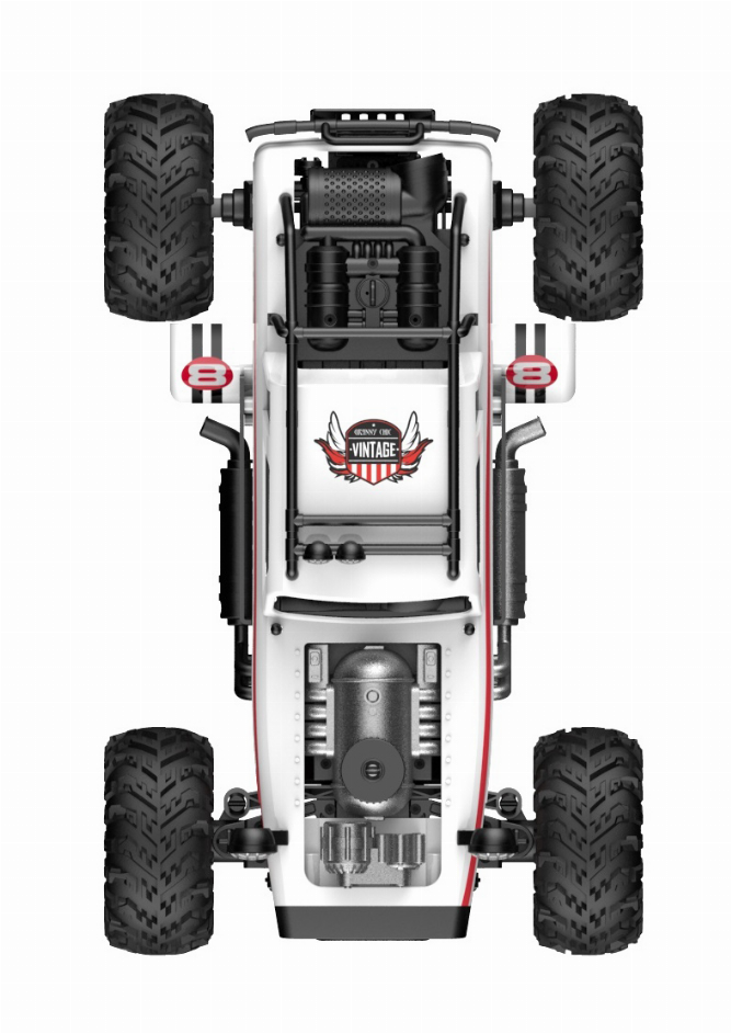 2.4G 1:10 4WD HIGH SPEED CAR with smoke function