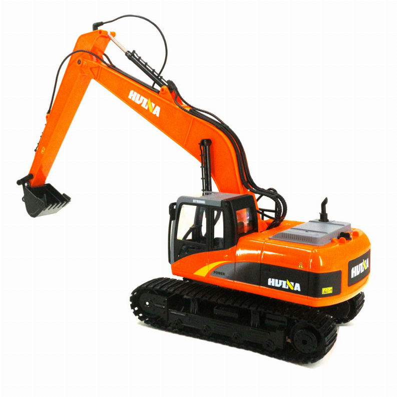 Long Arm Excavator With Rechargeable Batteries And Metal Bucket