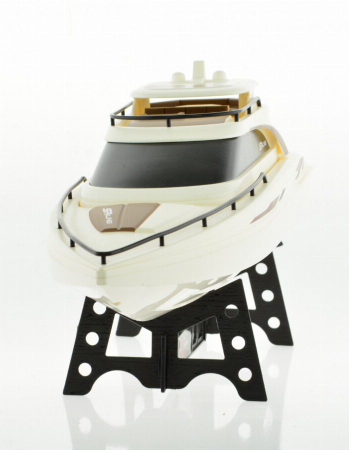 Luxury Rc Yacht With 2 Motors 2.4 Ghz And Rechargeable Batteries
