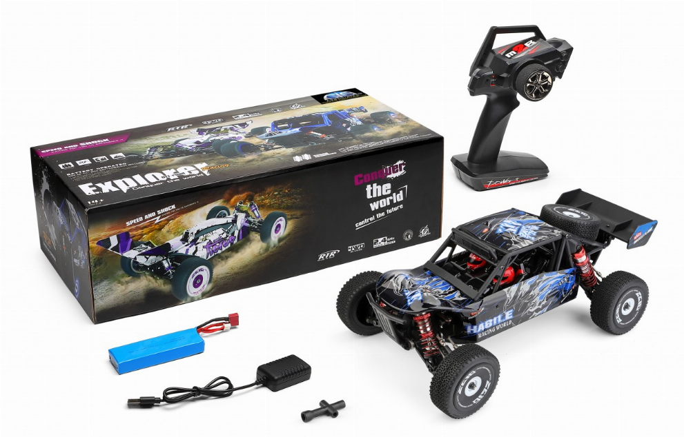 1:12 scale monster truck 4WD 40 MPH with full metal chassis