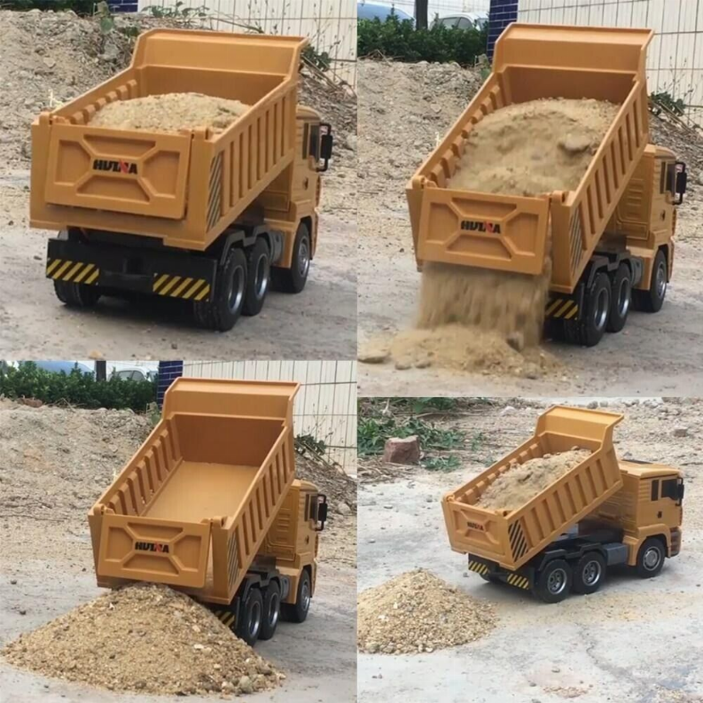 2.4G 1:18 6Ch RC Dump Truck