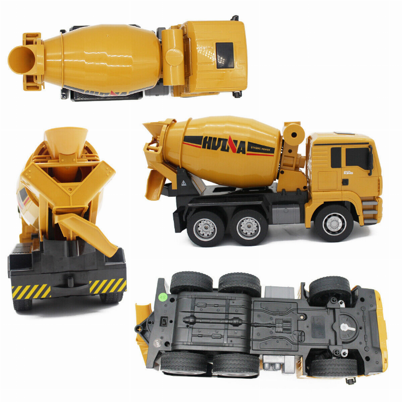 2.4G 1:18 6Ch RC Cement Mixer Truck