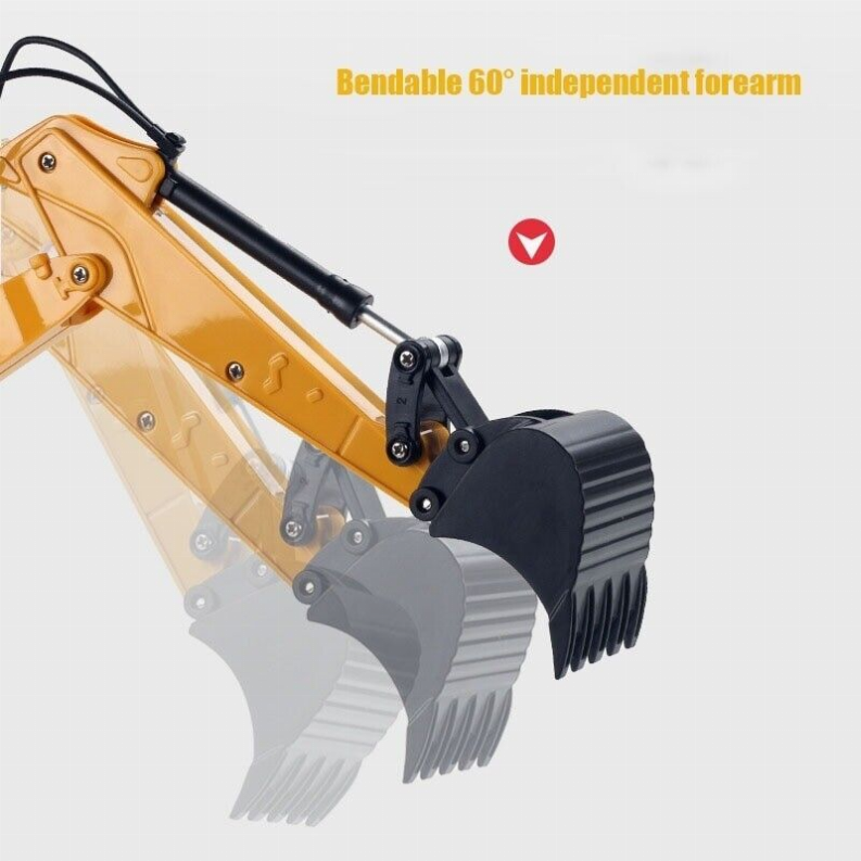 2.4G 1:24 6Ch RC Excavator