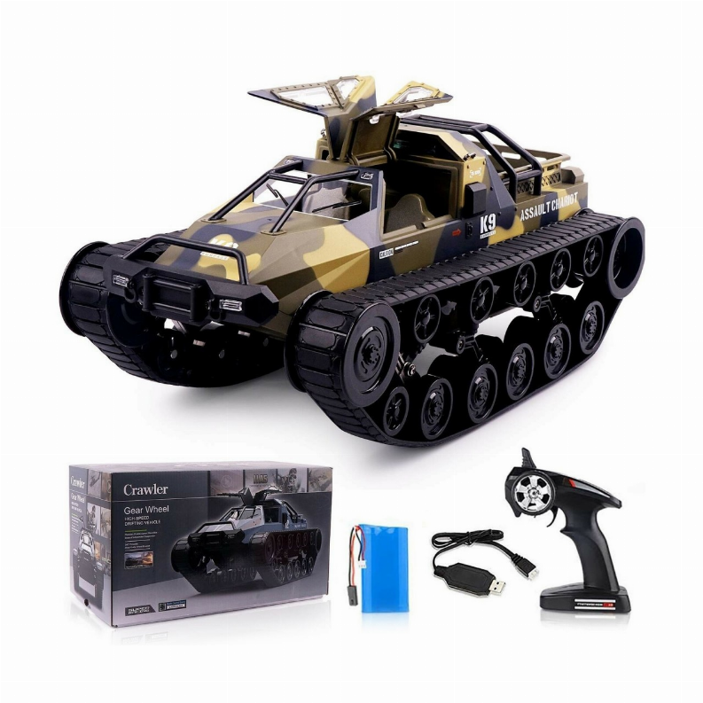 Ripsaw tank with top lights