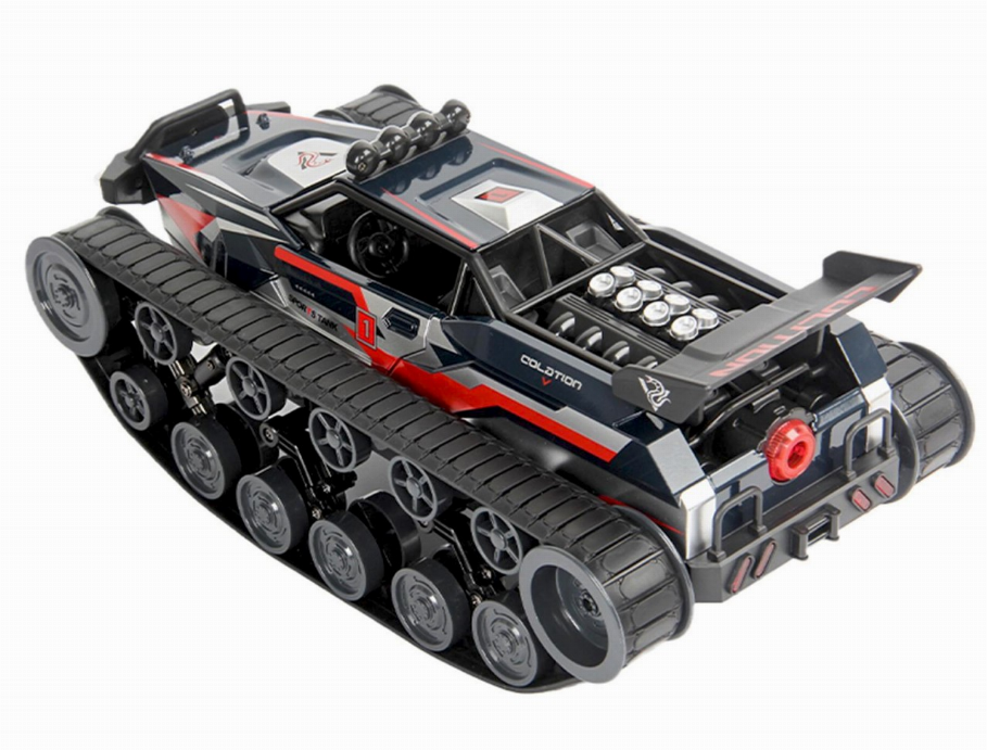 Metal body Ripsaw tank with head lights, smoke function and rear deck with engine details