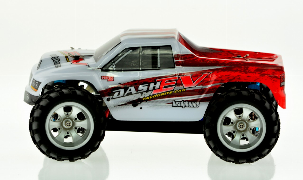 1:16 scale monster truck with 450 feet range 45 MPH speed