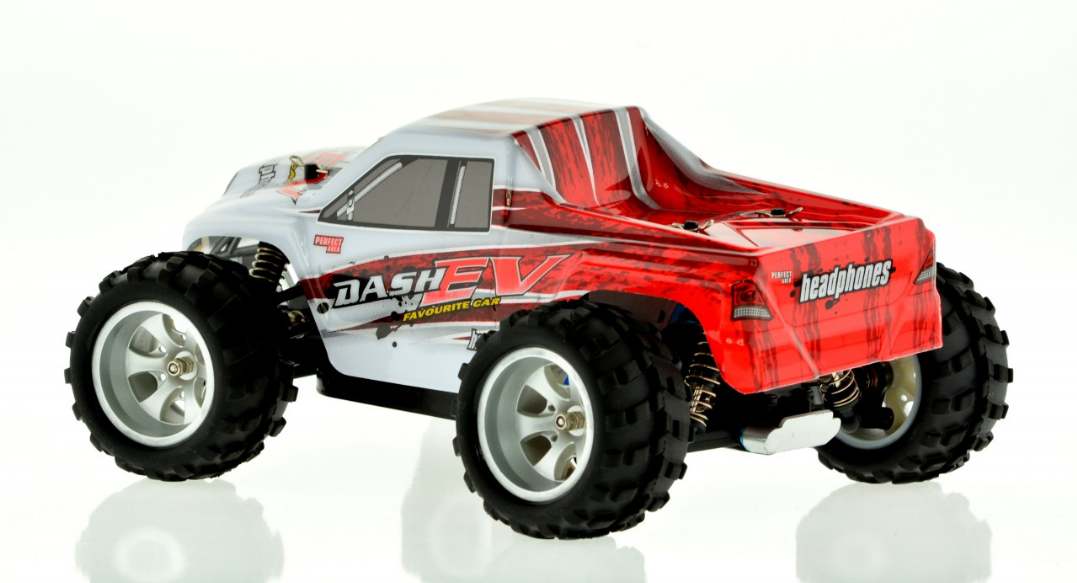1:16 scale monster truck with 450 feet range 45 MPH speed