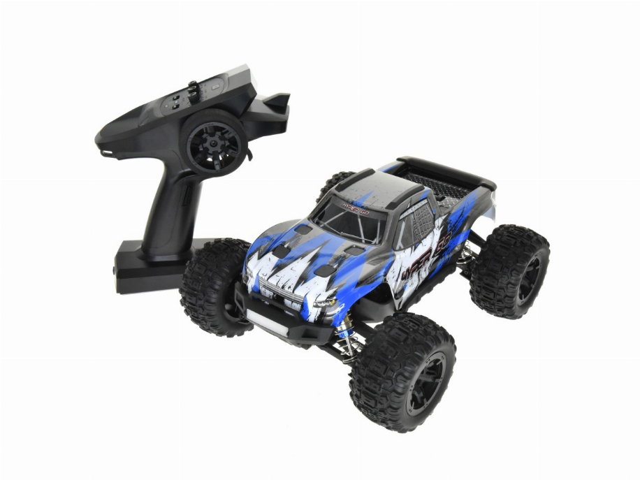 1:16 scale 4WD truck with GPS 24 (2S) / 30 (3S) MPH 350 feet range is 2S AND 3S battery capable