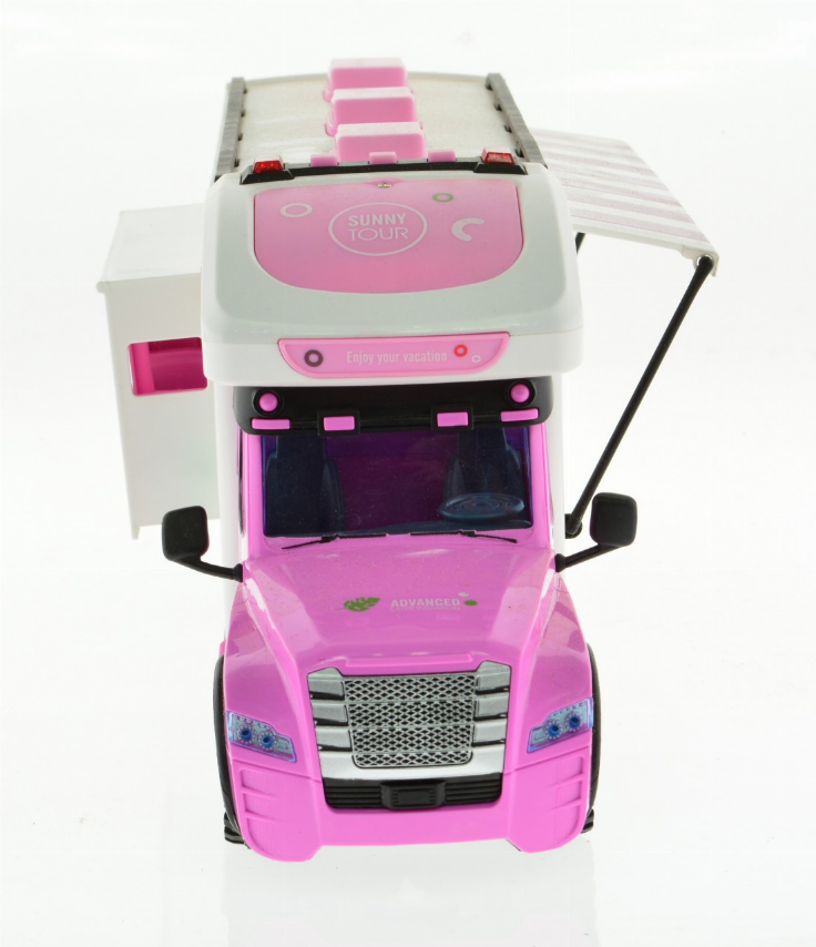 2.4G Pink Rv With Lights, Sound And Accessories