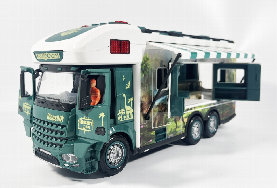 2.4G Jurassic Rv With Lights, Sound And Dinosaurs