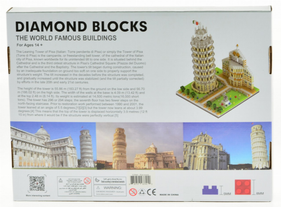 Italian Pisa Leaning Tower