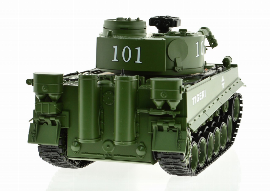 1:18 Scale Tiger Green With Airsoft Cannon