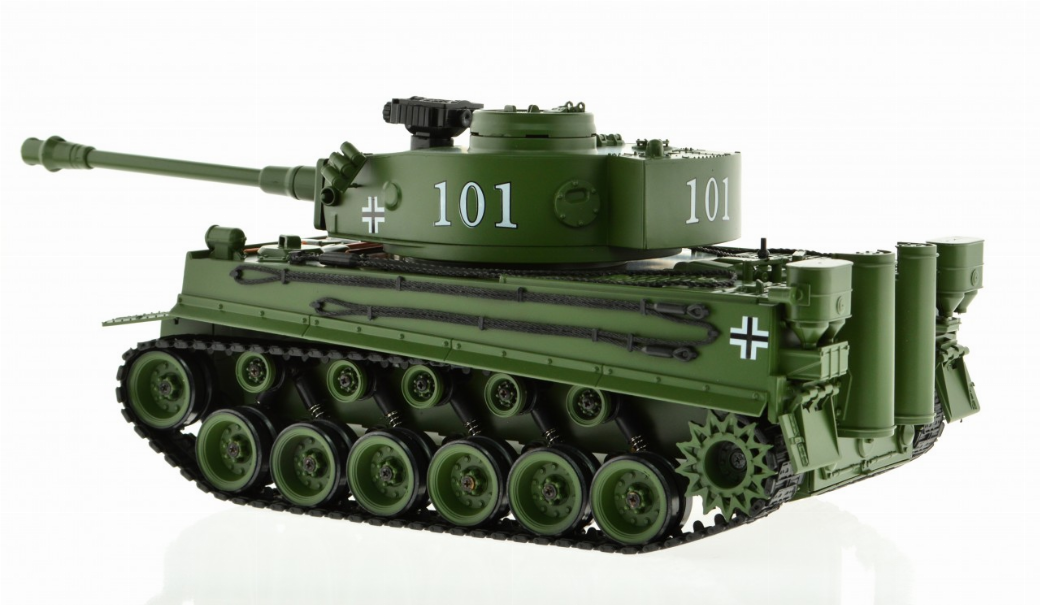 1:18 Scale Tiger Green With Airsoft Cannon
