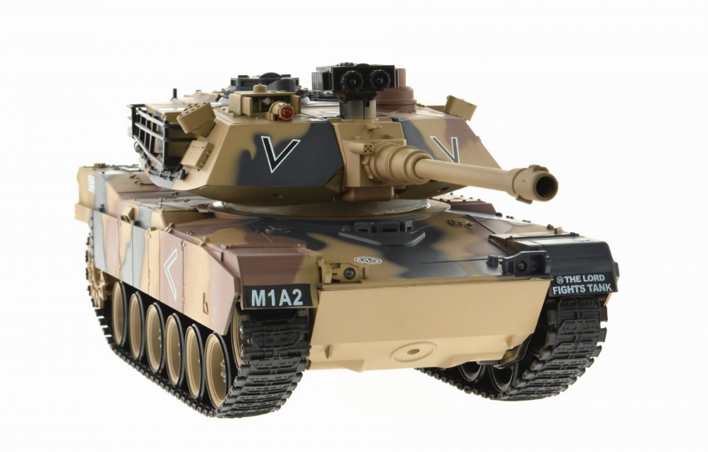 1:18 Scale M1A2 Abrams With Airsoft Cannon