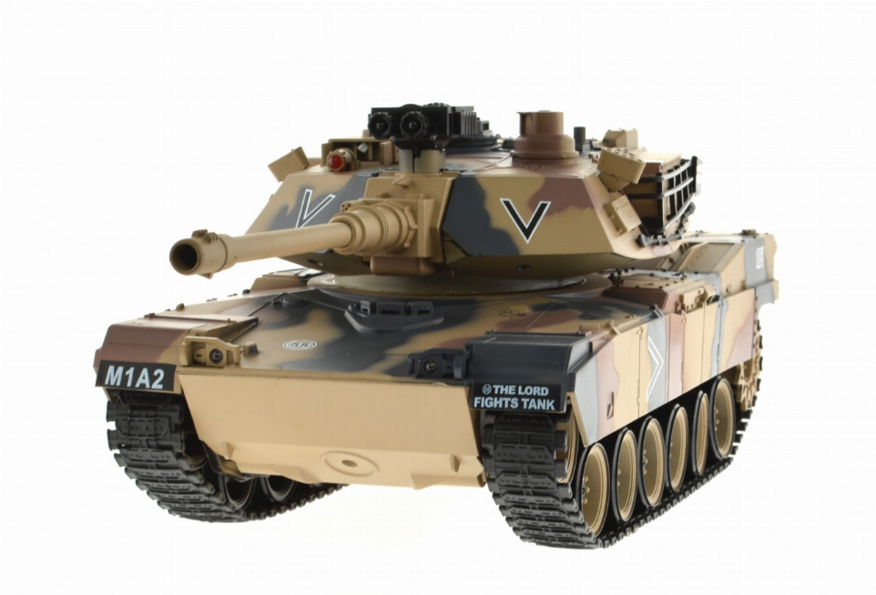1:18 Scale M1A2 Abrams With Airsoft Cannon