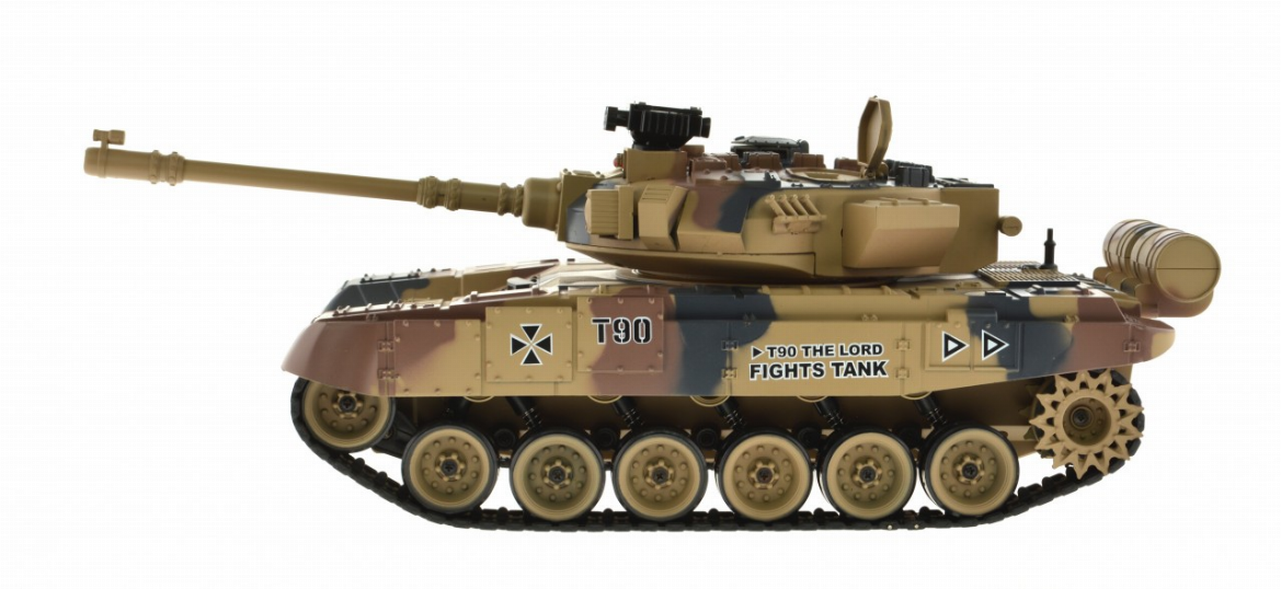 1:18 Scale Russian T90 Camo With Airsoft Cannon