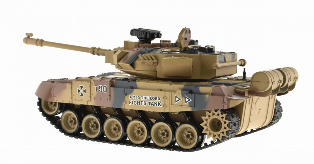 1:18 Scale Russian T90 Camo With Airsoft Cannon