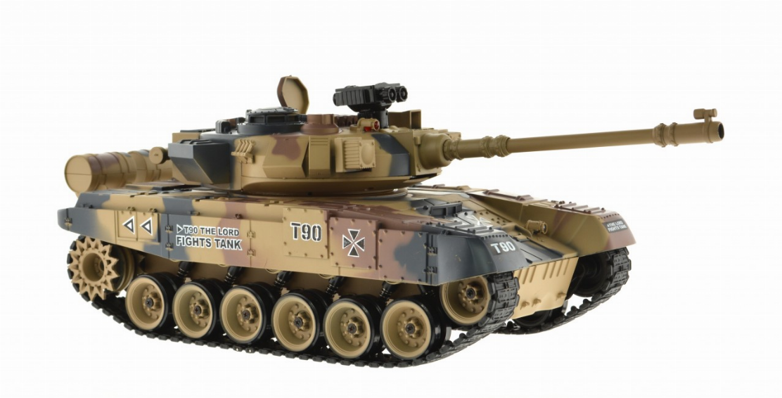 1:18 Scale Russian T90 Camo With Airsoft Cannon