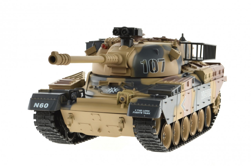 1:18 Scale M60 Camo With Airsoft Cannon