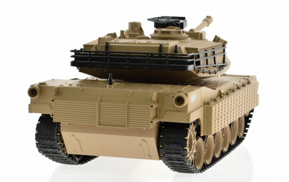 1:18 Scale M1A2 Abrams With Airsoft Cannon
