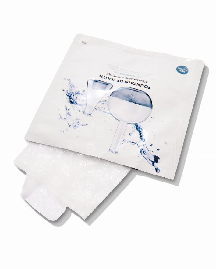 Two-Step Facial Mask with Peptides & Hyaluronic Acid (Pack of 5)