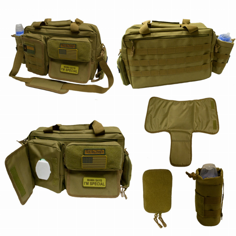 Tactical Diaper Bag (5 Piece Combo)