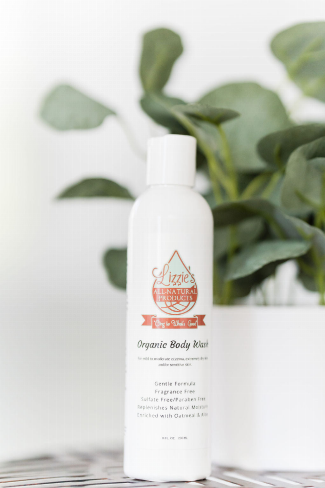 Organic Unscented Body Wash (for eczema and sensitive skin)