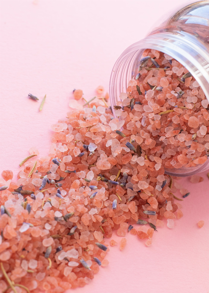 Himalayan Sea Salt Bath Soak - Lavender Rosemary