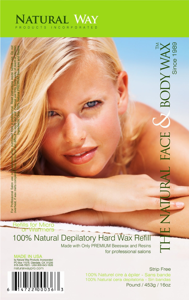 Wax n Waxing Depilatory Hard Wax - Refill