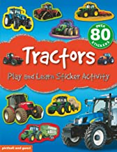 Play and Learn Sticker Activity - Tractors (Age 3+)