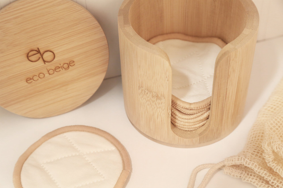 Reusable Facial Rounds With Bamboo Case