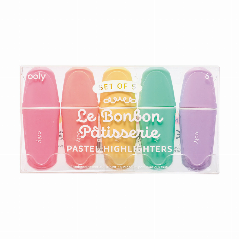 Le BonBon Patisserie Pastel Highlighters - Set of 5