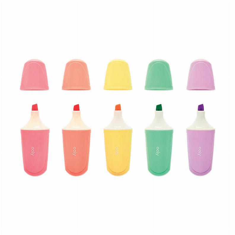 Le BonBon Patisserie Pastel Highlighters - Set of 5